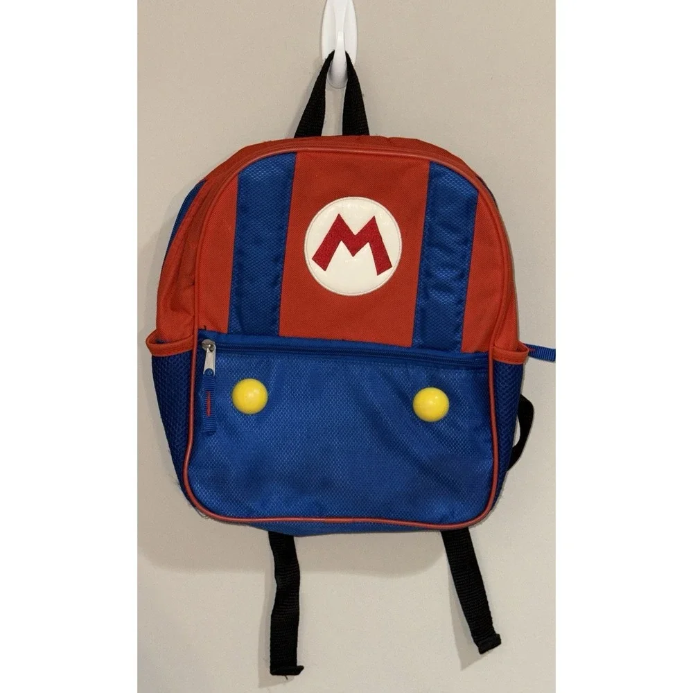 Official Nintendo Super Mario Bros Mario Cosplay Suit Mini Backpack 12